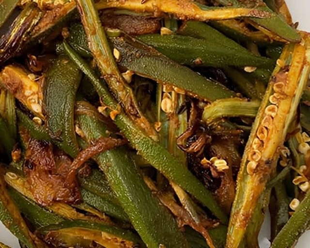 Bhindi Sasuralwali 🌱Lunch.