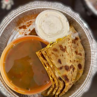 Aloo Paneer Paratha