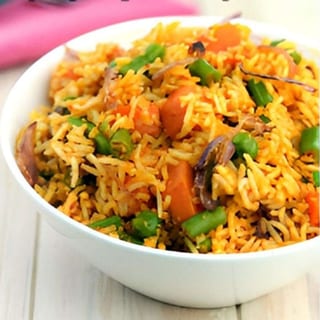 Ghee Vegetable Pulao