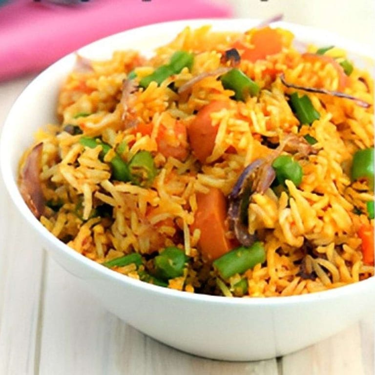 Delicious Vegetable Pulao Awaits